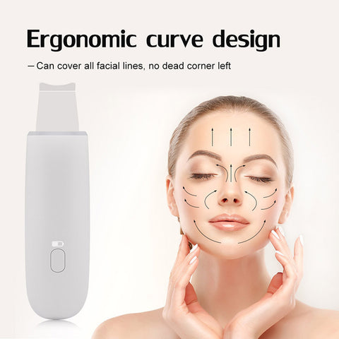 Exfoliating with ultrasonic shovel